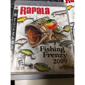 033-018 Rapala: Fishing Frenzy 2009‎ (Sony PlayStation 3, 2008 PS3 Video Game